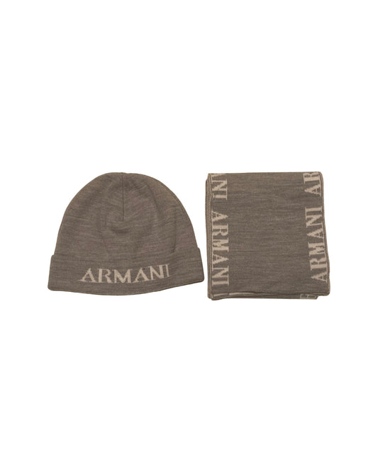 Armani Junior Scarf + Hat Set ARJ0314W0026 (Z4801TR)